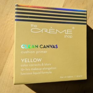 The Creme Shop Clean Canvas cushion primer yellow